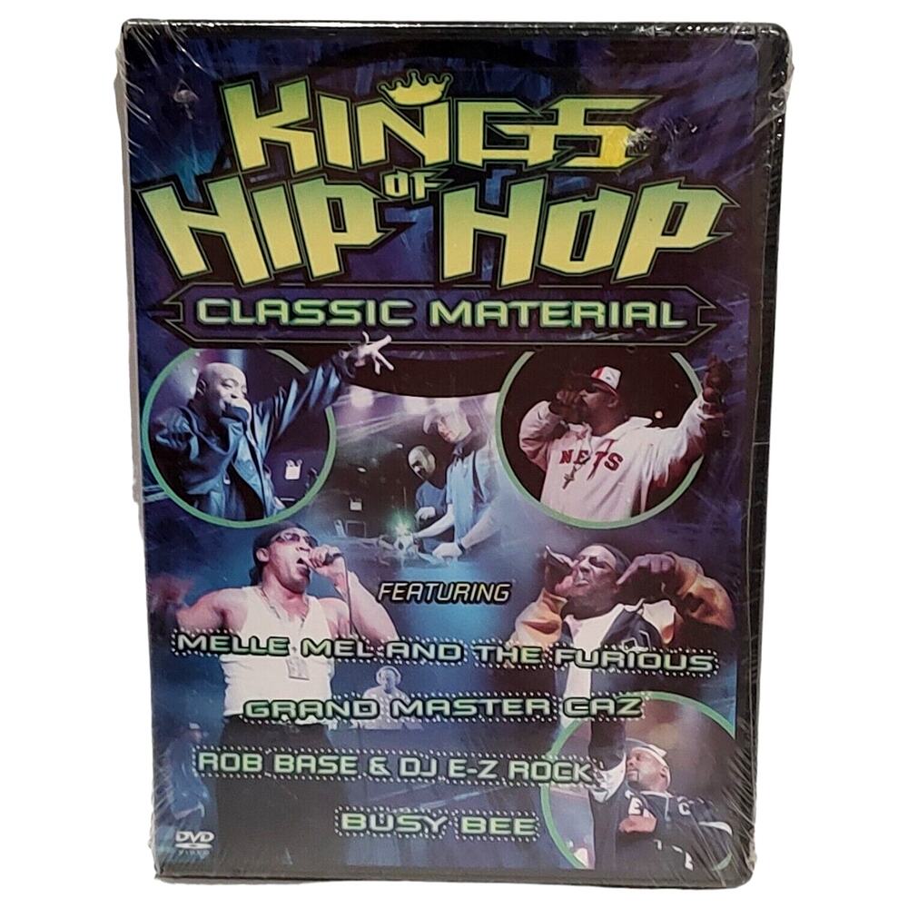 Vintage Kings Of Hip Hop Classic Material 2004 Dvd Musical Collectible